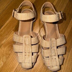 Crown Vintage Tan Textured Sandals